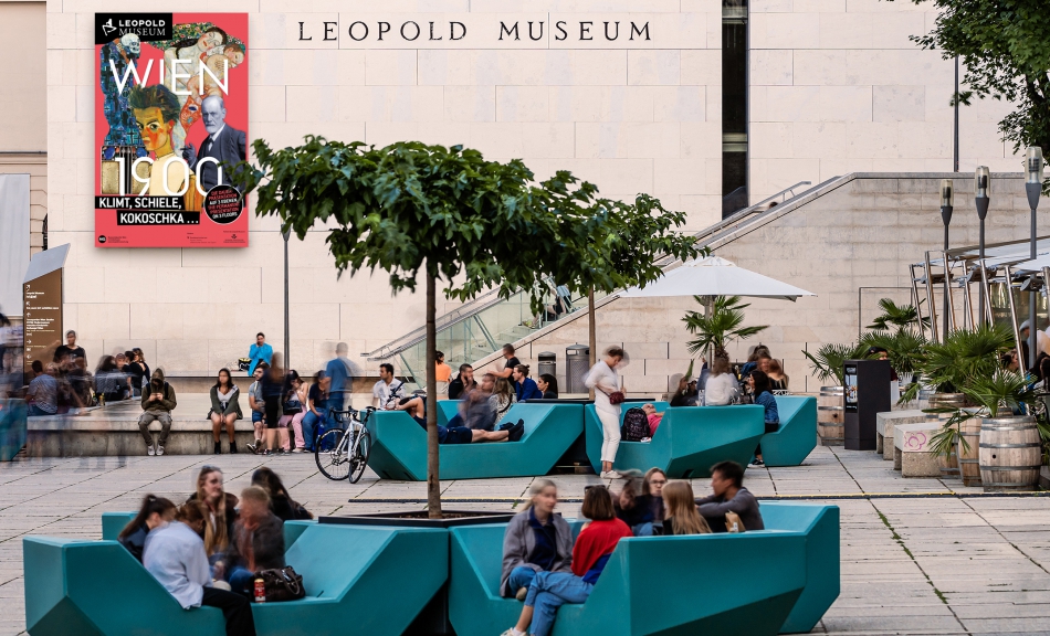 Leopold Museum Außenansicht © Leopold Museum, Wien 2021 | Foto: Alexander Eugen Koller